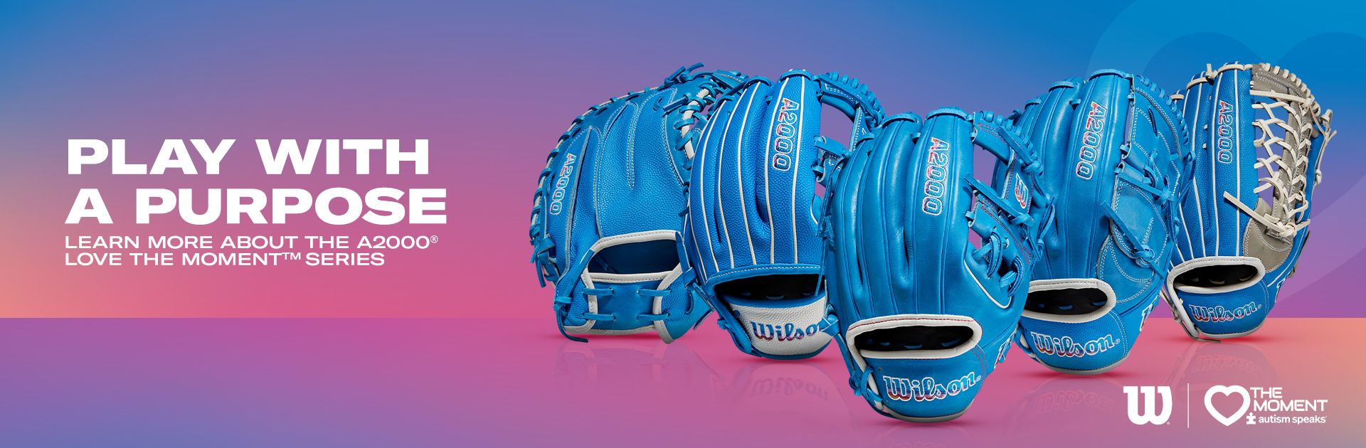 Wilson Autism Speaks A2000 Baseball Gloves