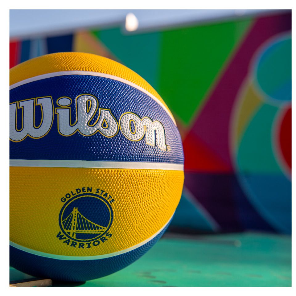 Wilson Basketball with Golden State Warriors logo